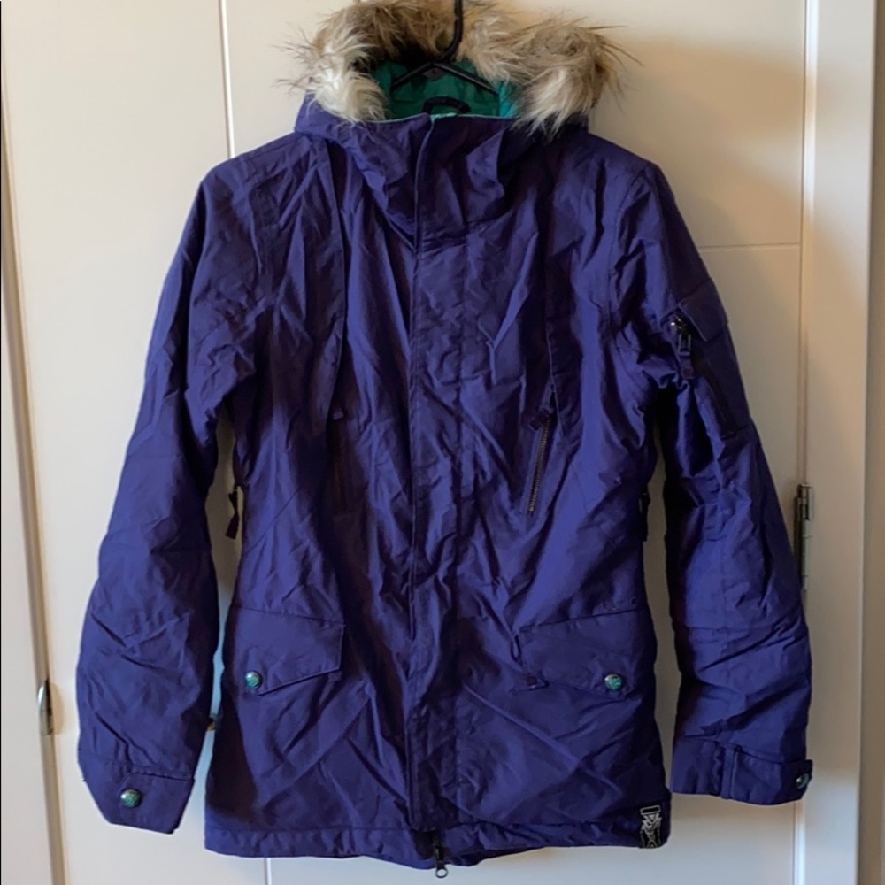 BURTON hooded snowboard jacket